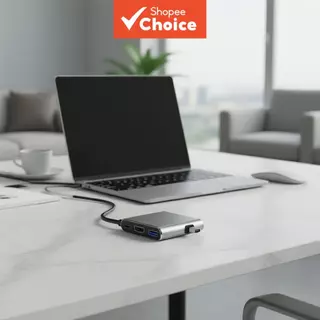 Estação de Expansão 3 em 1 Type-C para HDMI + USB + Hub de Notebook PD Multiporta