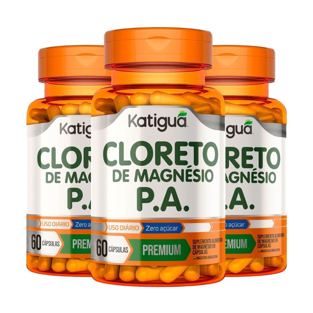 CLORETO DE MAGNESIO 60CAPS | Shopee Brasil