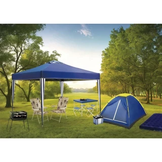 Barraca Camping Iglu à Prova D’Água 2 a 4 Pessoas Portátil para Praia e Acampamento