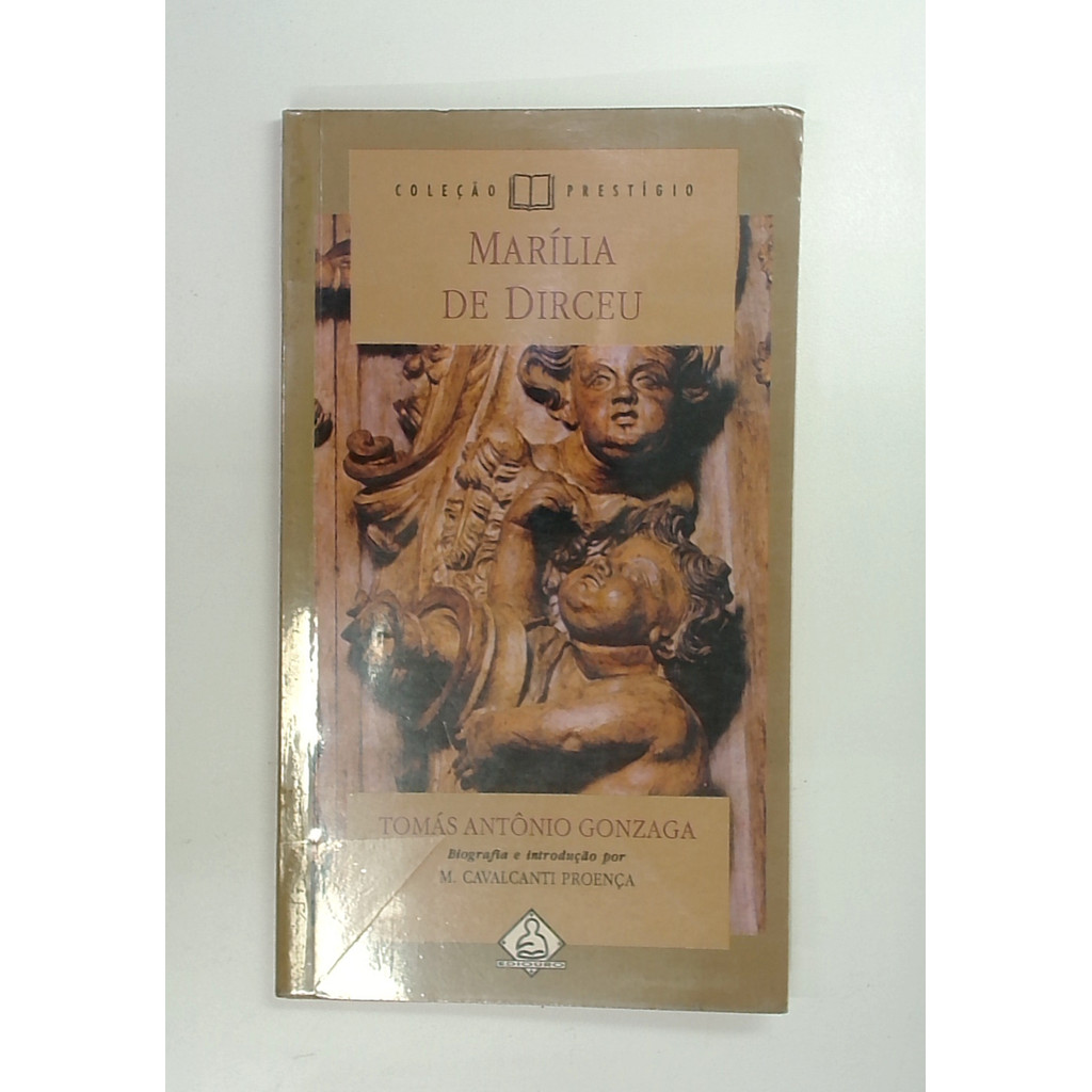Livro: Marília de Dirceu - Tomás Antônio Gonzaga (Usado) | Shopee Brasil