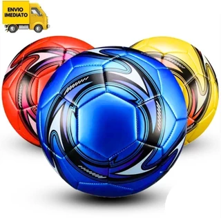 Bola De Futebol Para Campo Costurada Número 5 Azul Verde Vermelho E Laranja Treino