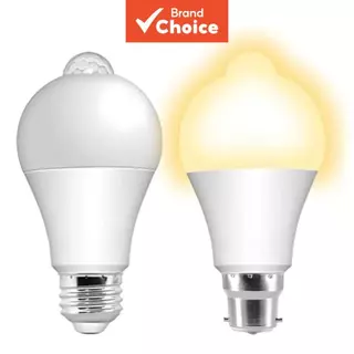 Lâmpada LED Sensor de Movimento AXUS PIR 4,5W E27 – Lâmpada Inteligente Acionamento Automático por Movimento para Casa e