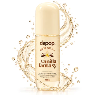 Body Splash Vanilla Baunilha Fantasy 120ml - Dapop