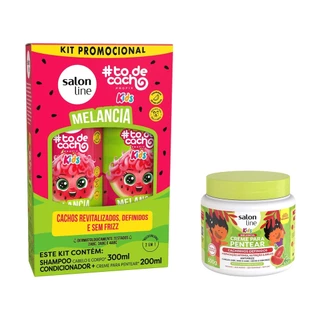 Kit Básico Shampoo + Condicionador e Creme para Pentear Melancia em Oferta na Shopee