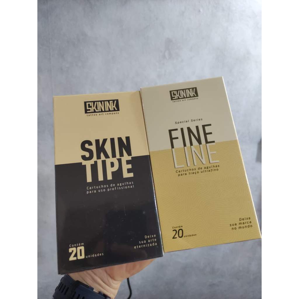 Kit 5 Cartuchos Skin Ink SkinTipe FineLine | Shopee Brasil