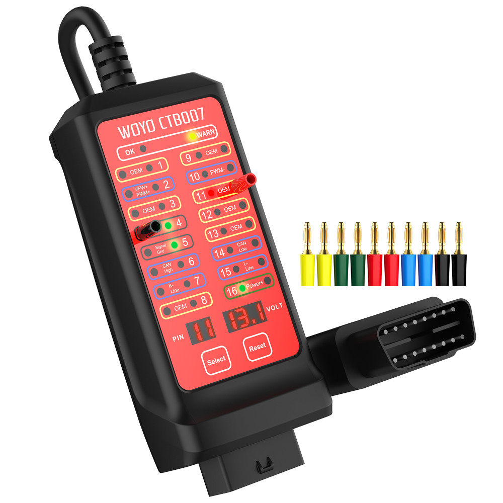 Maiju 12 V 24 Portable CAN Tester 16 Pin Junction Box Testing Bus ...
