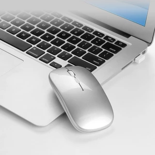Mouse Sem Fio Recarregável com Bateria de Longa Duração