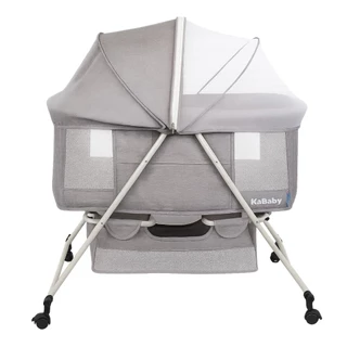 Berço Moisés Portátil Balanço Mosquiteiro e Cesto Até 9kg - Kababy em Oferta na Shopee