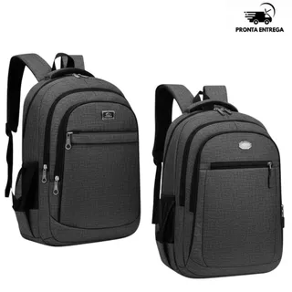 Kit 2 Mochilas Mala Bolsa Viagem Resistente Impermeável Unissex Escola Trabalho - Cinza em Oferta na Shopee
