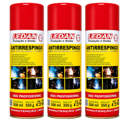 Antirrespingo para Solda Sem Silicone Ledan 500ml