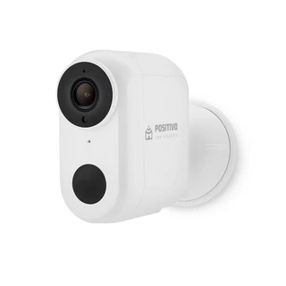 Smart Câmera Wi-Fi com Bateria Positivo Casa Inteligente - Noturna - 120° MicroSD 128GB - IP65