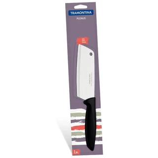 Cutelo Inox 5" Plenus Preto Tramontina