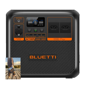 Estação De Energia Portátil 1800w Gerador Bluetti Ac180p