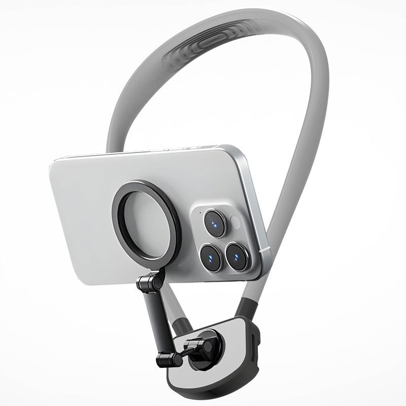 Suporte Magnético Para Telefone Montagem No Pescoço-Tiro POV Primeira Pessoa Transmissão Ao Vivo/Esportes Ar Livre Com A