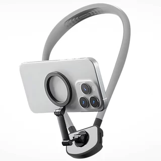 Suporte Magnético Para Telefone Montagem No Pescoço-Tiro POV Primeira Pessoa Transmissão Ao Vivo/Esportes Ar Livre Com A