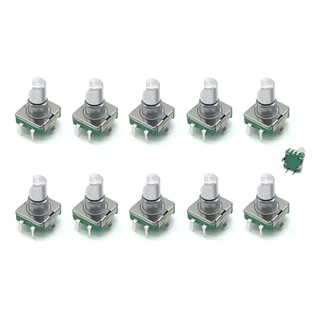 Kit 10 Potenciômetro Encoder 12,5mm Pioneer Positron Buster