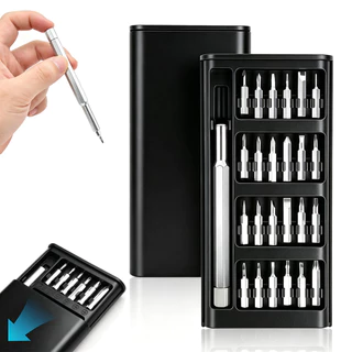 Kit 24x1 Chave Precisão Magnética Ferramenta Reparo Celular Computador Eletrônicos