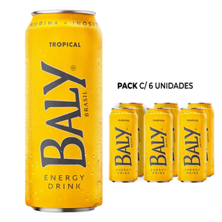 Energético Baly Tropical 473ml x 6 UN
