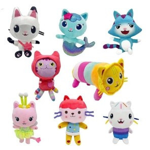 Pelúcias Casa Mágica Da Gabby Gabby's House Cerca De 25 Cm | Shopee Brasil