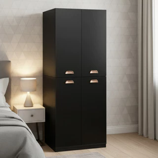 QUEIMA DE ESTOQUE - Multiuso Estilo Retrô – Sapateira Armário com 4 Portas em Oferta na Shopee