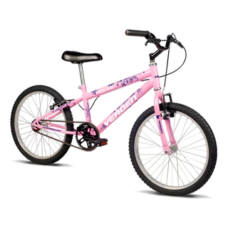Bicicleta Infantil Verden Folks Aro 20 Rosa c/ roxo em Oferta na Shopee