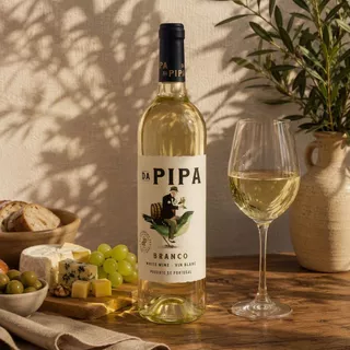 Vinho Português Branco Seco Da Pipa 750ml
