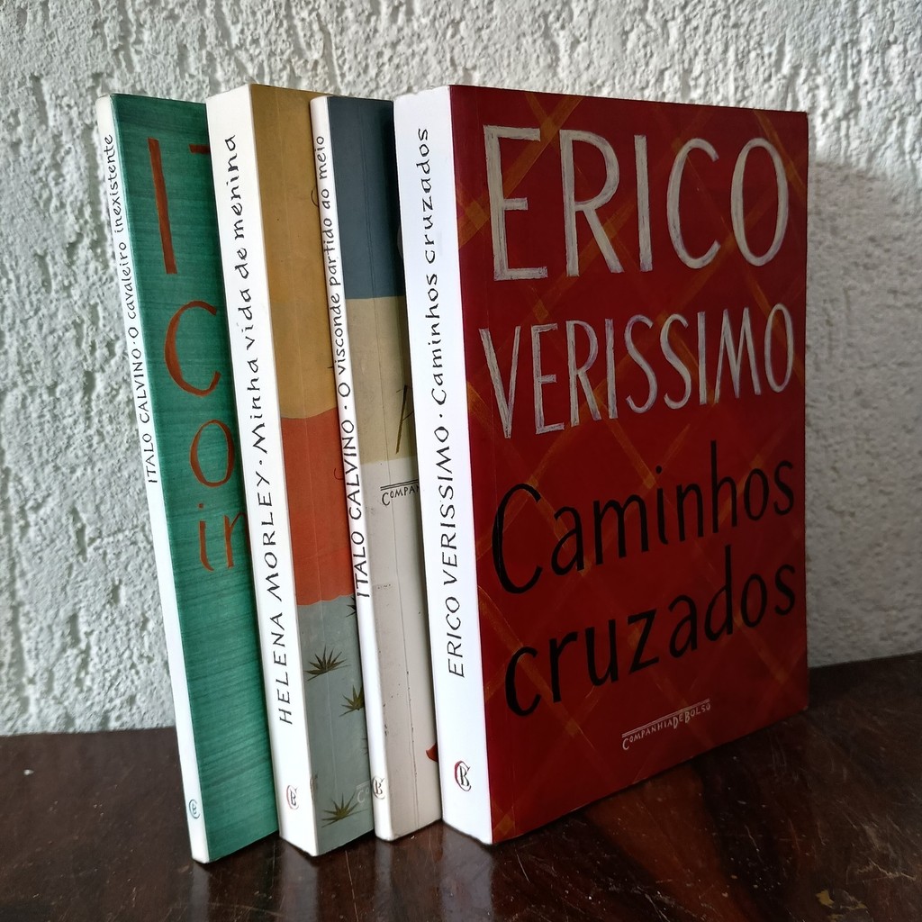 Combo 4 Livros Companhia de Bolso de Erico Verissimo / Italo Calvino ...