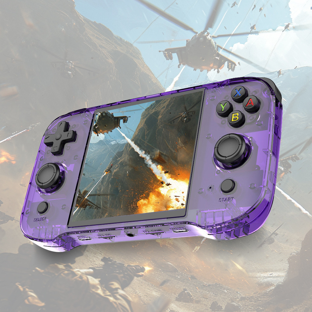 Console De Jogos Portátil Retrô R46S Reprodutor De Vídeo De Bolso Com ...