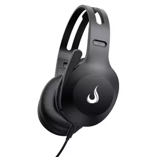 Headset Rise Mode Office 03, Drivers de 40mm, Com Microfone, Preto, RM-HS-OF-03-FB