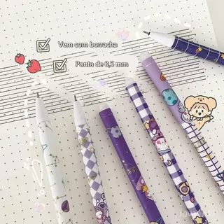 Kit Canetas em Gel Fofas e Maravilhosas | Papelaria