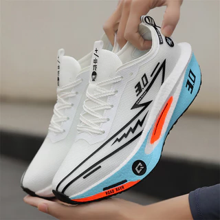 Novo Tênis De Corrida Ultraleve Com Placa De Carbono 46