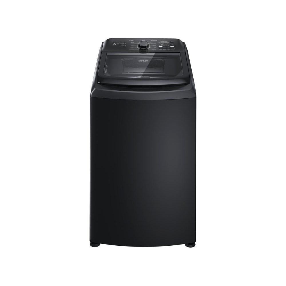 Lavadora de Roupas Electrolux 14,5kg Preta Cesto Inox 11 Programas de Lavagem LEP15