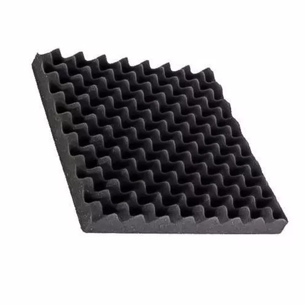 Kit 2 Placas de Isolamento Acustico Casca de Ovo 50x50x3cm Absorvedor