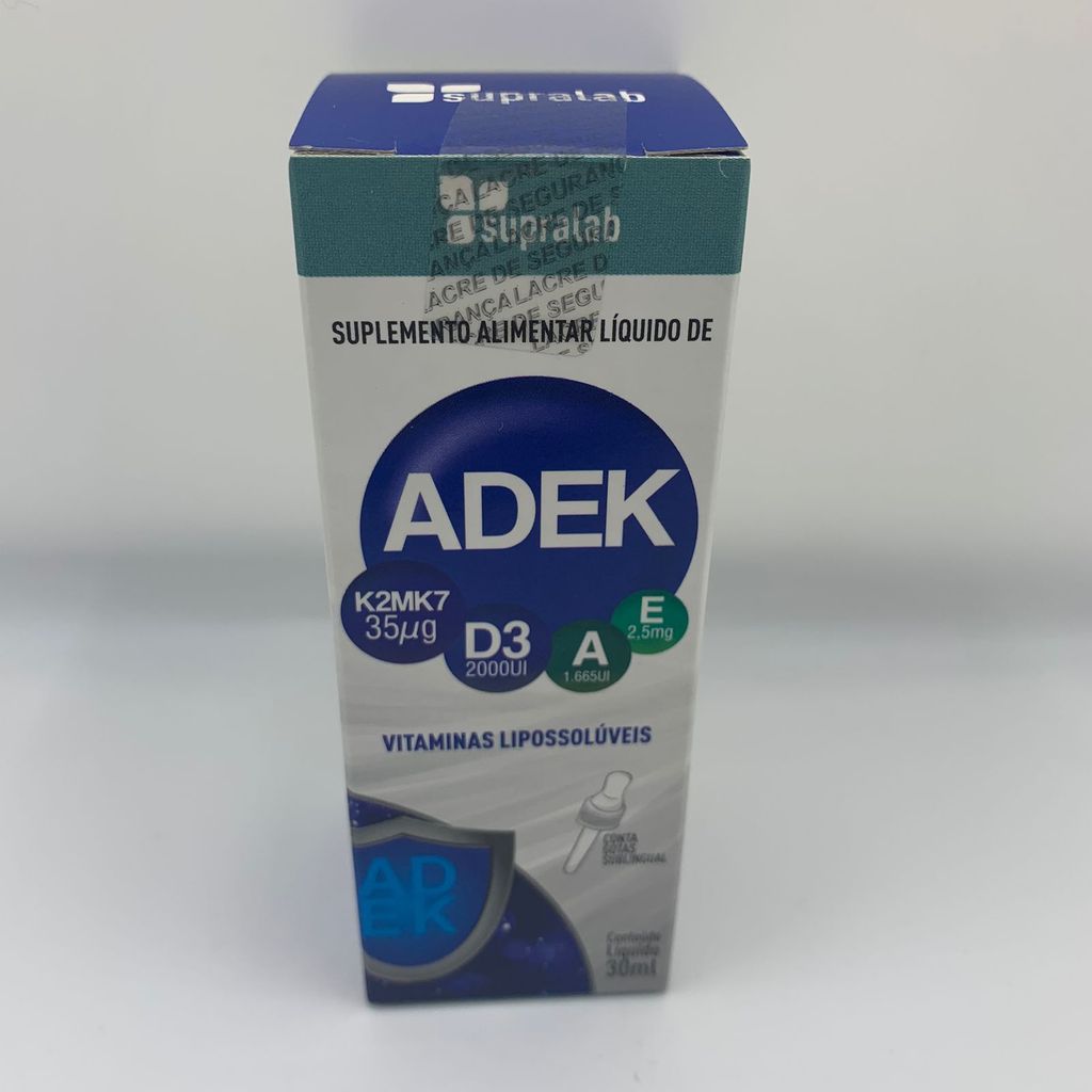 ADEK (VITAMINAS A, D, E, K2MK7) 30ML | Shopee Brasil
