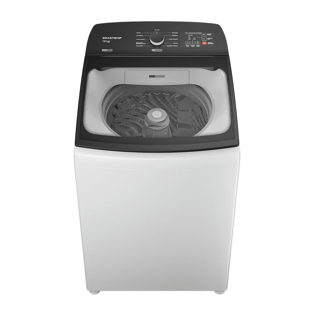 Máquina de Lavar Brastemp 16Kg Branca com Ciclo Tira Manchas Advanced e Smart Sensor - BWF16AB