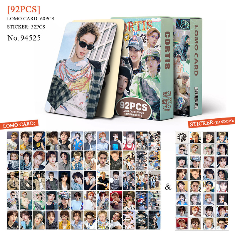 92 Pçs/Caixa CORTIS Photocard JAMES SEONGHYEON MARTIN JUHOON