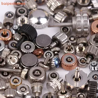 [baipestonwe] 50/100 Unidades Acessórios De Relógio Peças De Desmontagem Cabeças Faça Você Mesmo Ferramentas De Reparo A