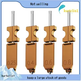 Para Kit De Bico Destacável Rápido Atualizado AD5X-Liberação Rápida 4pc 0.25 + 0.4 + 0.6 + 0.8MM Peças De Impressora 3D