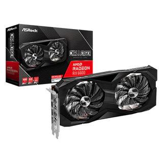 Placa de Vídeo AMD Radeon RX6600 Challenger 8GB GDDR6 Preto