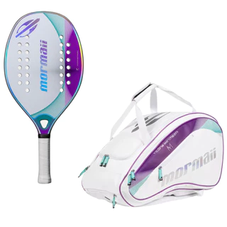 Kit Raquete + Raqueteira Vitoria Marchezini 2024 Beach Tennis Mormaii em Oferta na Shopee