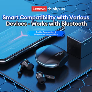 Lenovo GM2 PRO Fones de Ouvido Bluetooth à Prova d'Água Fones de Ouvido com Latência Baixa Qualidade Sonora HIFI noCOD