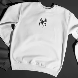 Careca Moletom Inverno Algodão Unissex Estampado Aranha Envio Imediato WK World