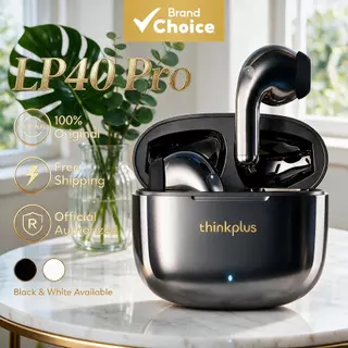 Lenovo LP40 Pro Fones De Ouvido Filtro Claro Chamada Estável Bluetooth 5.3 Conexão Suor Resistente Conforto Ajuste À Pro