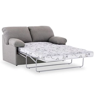 Sofá-Cama Casal 2 Lugares Herval Andes, Linho Cinza, 155 cm em Oferta na Shopee