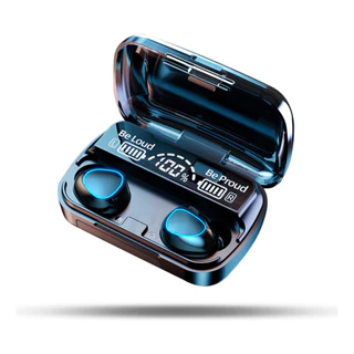 TWS M10 Wireless Bluetooth Stereo Headphones with Integrated Power Bank