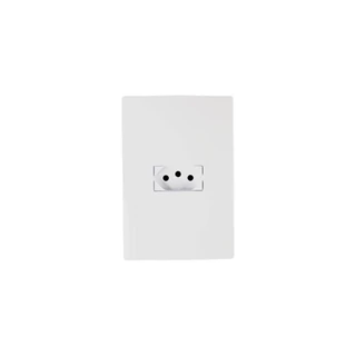 Conjunto Tomada 2p+t Branca i9 - Ilumi em Oferta na Shopee