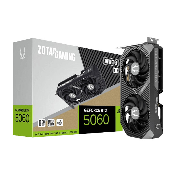 Placa de Vídeo RTX 5060 8GB GDDR7 Zotac
