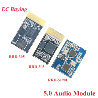 RRD-303-305 5190L CSR 5.0 QCC3003 Bluetooth-Compatível BEL 5.0 Áudio Estéreo Sem Fio Chamada De Voz Módulo De Fone De Ou
