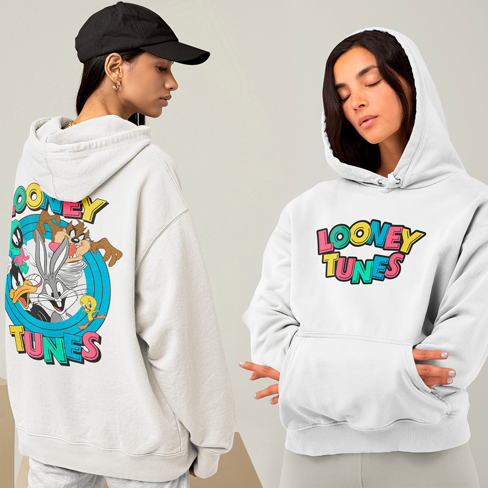 MARK&LONA LOONEY TUNES カシミヤ ニット パーカー L Moletom Looney Tunes Desenho Blusa De Frio Unissex Perna Longa Taz