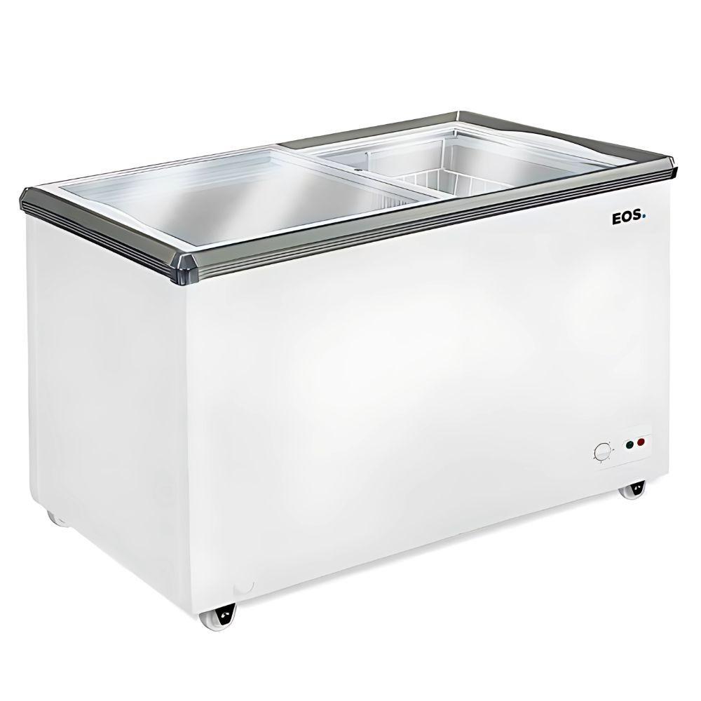 Freezer Expositor Horizontal Dupla Ação 320 Litros Eco Gelo 